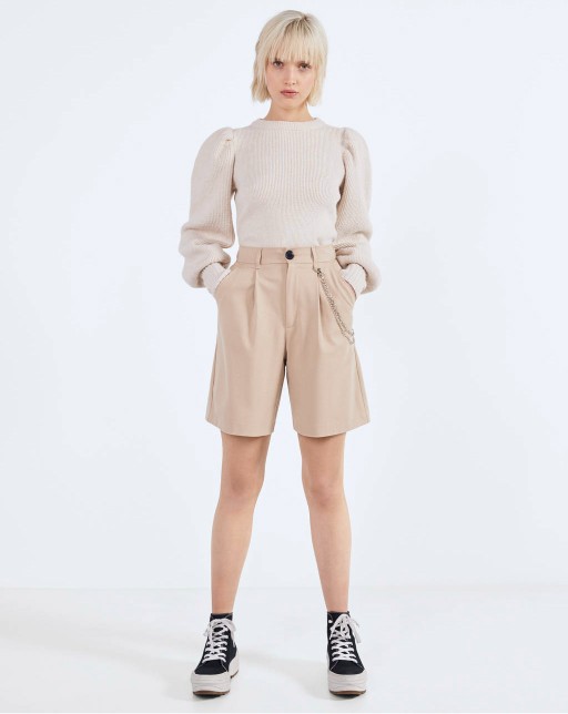 Sweater with voluminous sleeves - Imagen 4