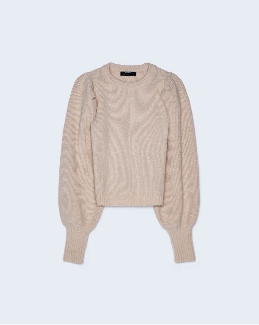 Sweater with voluminous sleeves - Imagen 5