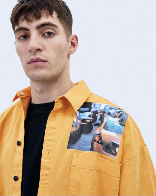 Overshirt with print - Imagen 3