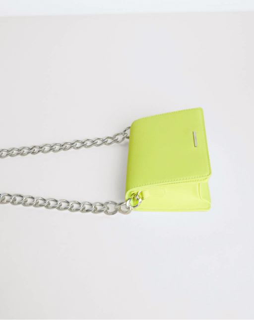Handbag with chain strap - Imagen 5